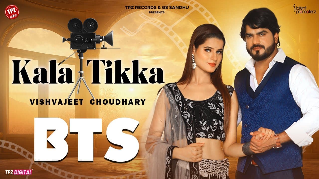 BTS | Kala Tikka | Vishvajeet Choudhary | Haryanvi Songs 2024 #behindthescene #haryanvi