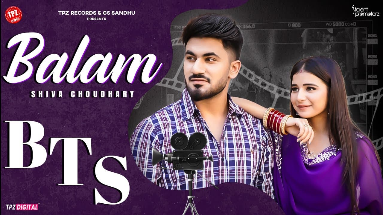 Balam | Aman Jaji | Khushi Baliyan | Behind the Scene | Shiva Choudhary |  Haryanvi Songs 2024