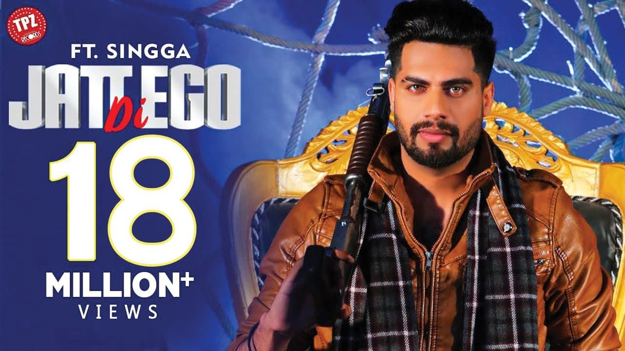 Jatt Di Ego (Official Video) Sandeep Sukh Ft  Singga | TPZ Records |  Punjabi Songs 2021