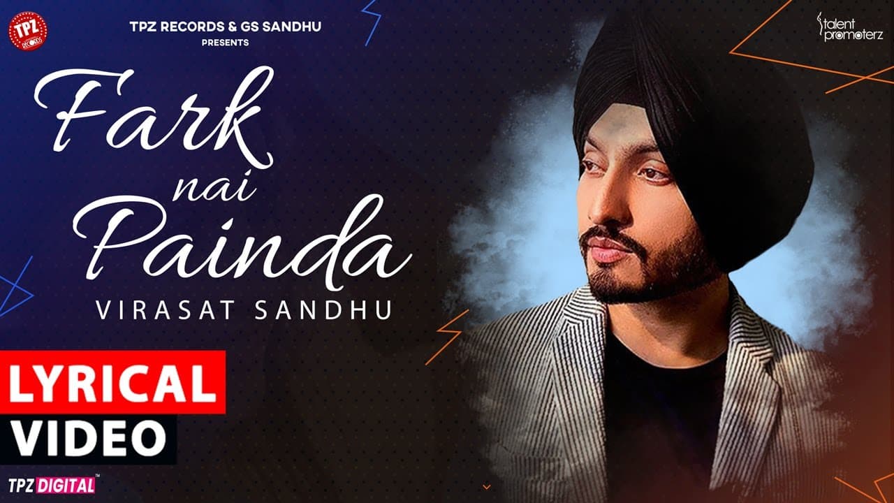 Fark Nai Painda | LYRICAL | Virsat Sandhu | Sad Song | Punjabi Song 2025 | TPZ Records